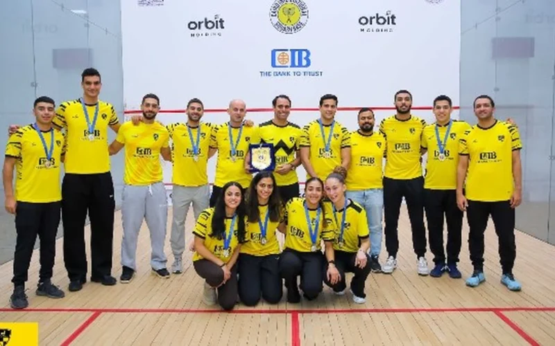 وادي دجلة يتوج بدرع دوري عمومي في الإسكواش للرجال والسيدات